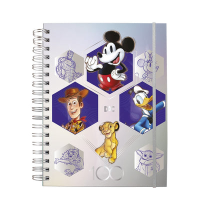 Caderno Smart Colegial - DAC - Disney 100 Anos