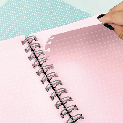 Refil Caderno Mini Smart - DAC - Rosa - 48Fl 138x200mm