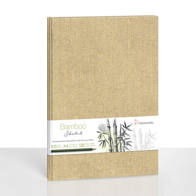 Caderno de Desenho - Hahnemühle - A5  Bamboo Sketch 64Fls 105g/m²