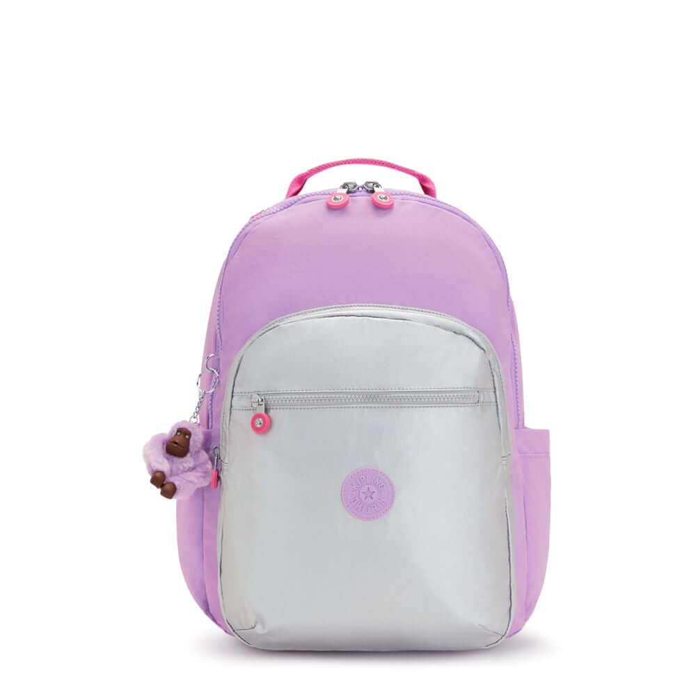 Mochila Seoul - Kipling - Purple Candy Bl