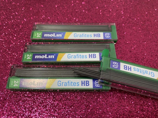 Grafites 0,9mm HB - Molin