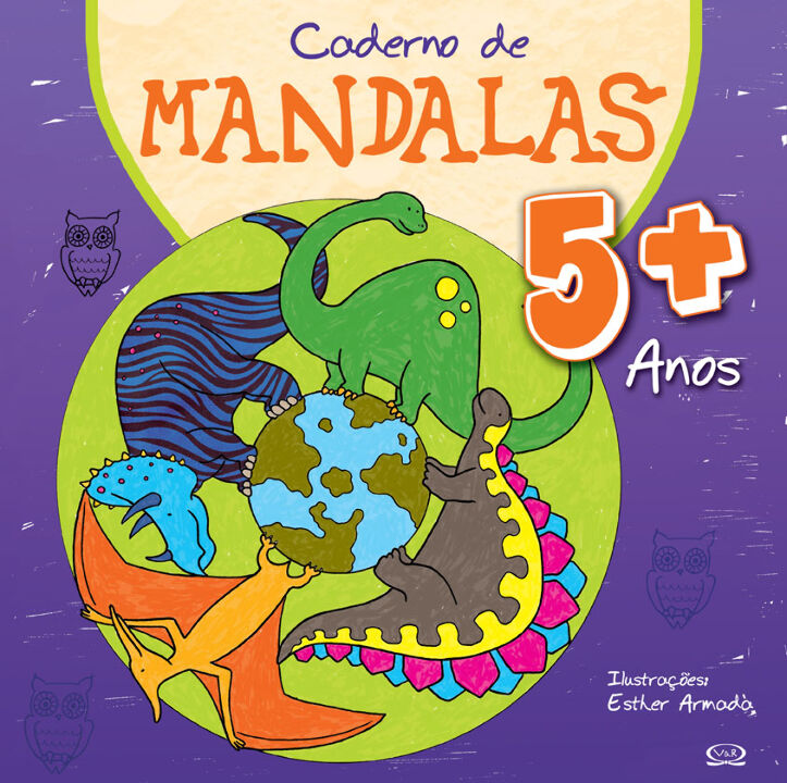 Livro para Colorir - VR Editora - Caderno de Mandalas 5+ Anos
