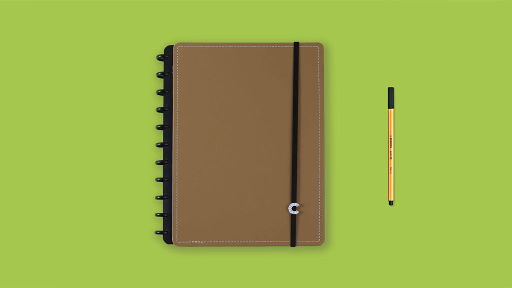 Caderno Grande - Caderno Inteligente - Caramel