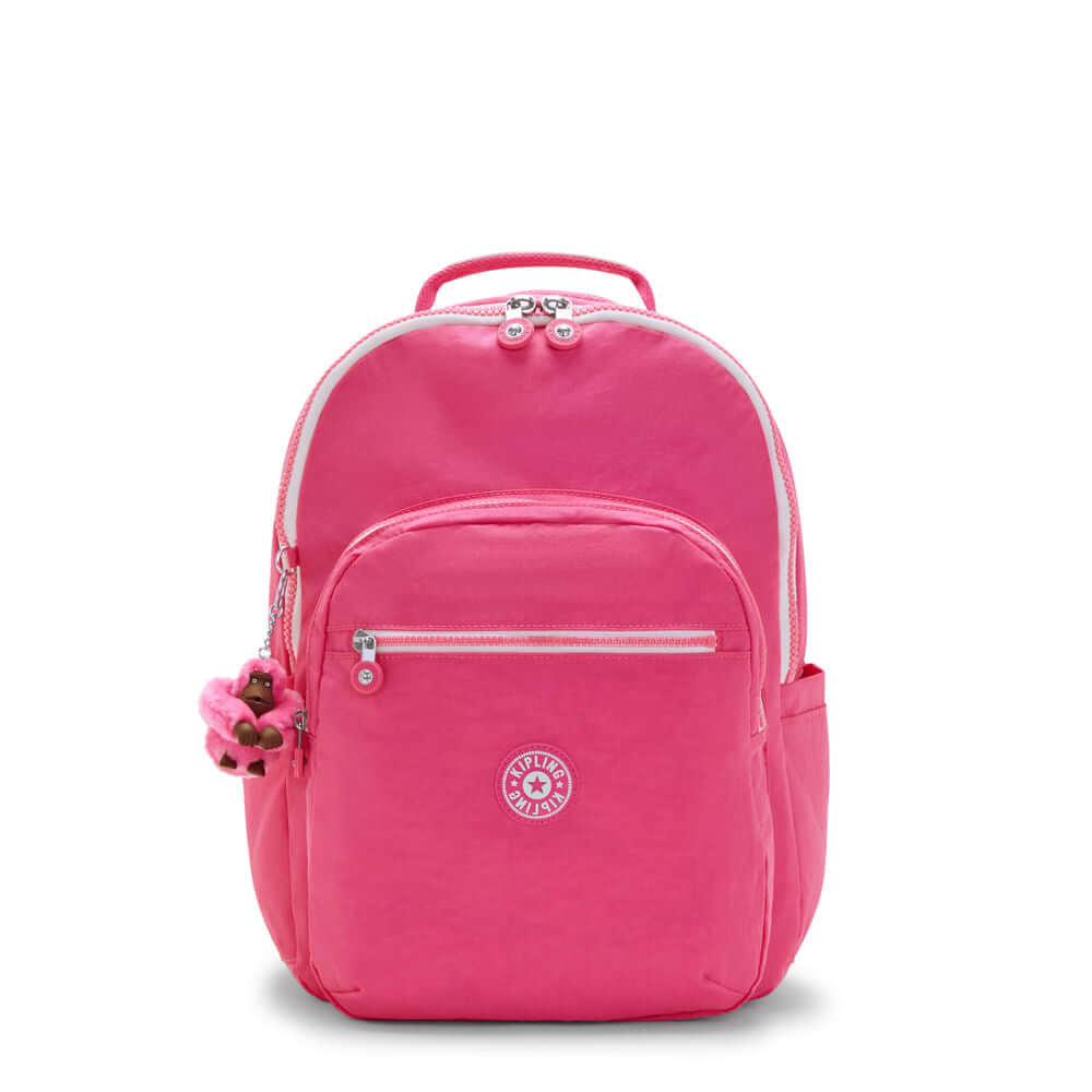 Mochila Seoul - Kipling - Fresh Pink C