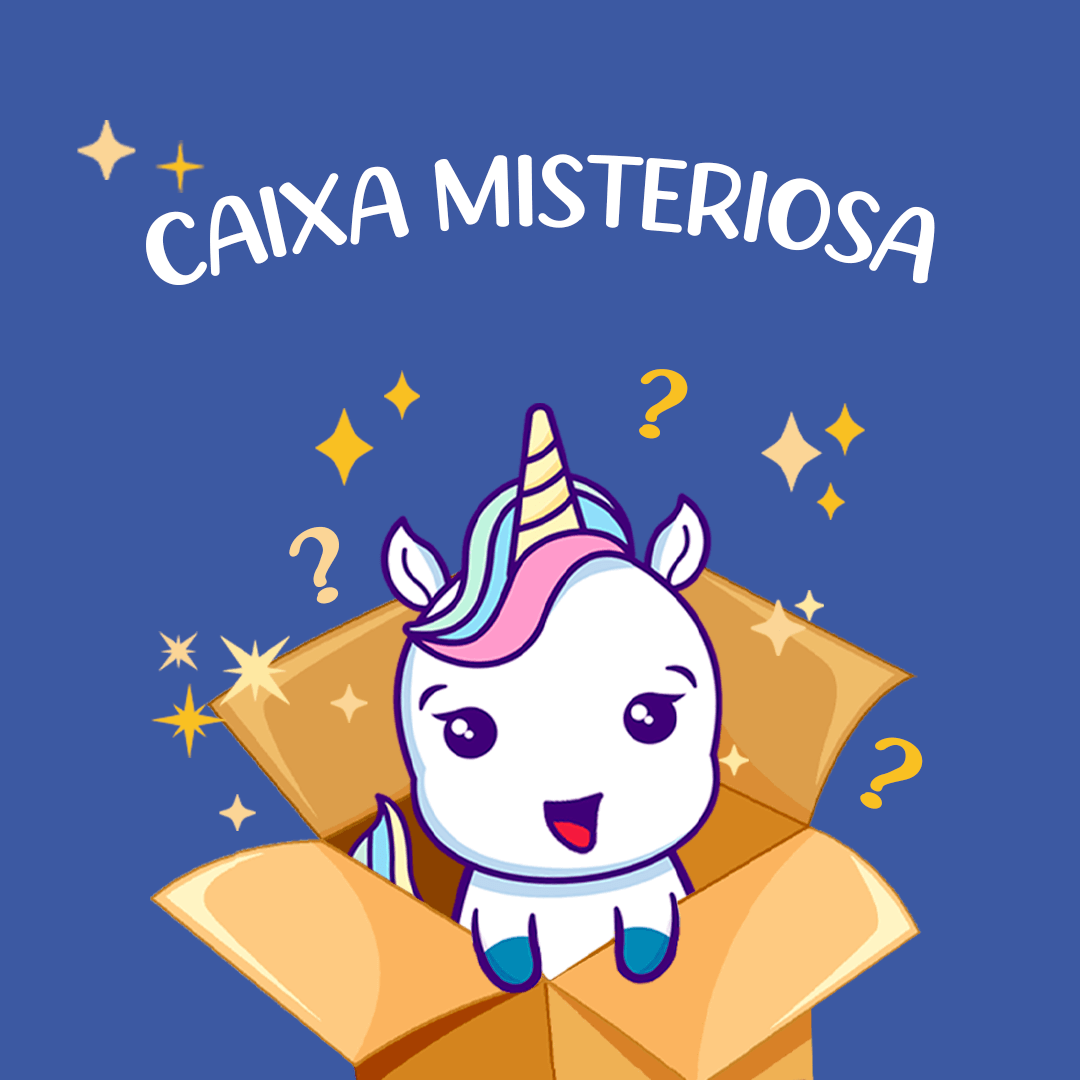 Caixa Misteriosa - Papelaria Unicórnio