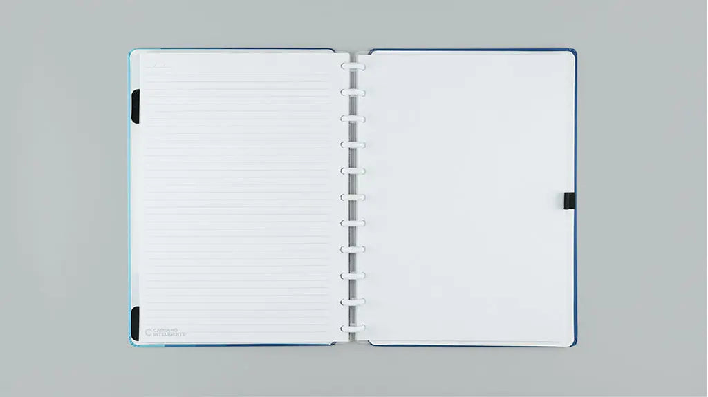 Caderno Grande - Caderno Inteligente - Blue Creative Journal By Miguel Luz 80 Folhas 90g/m²