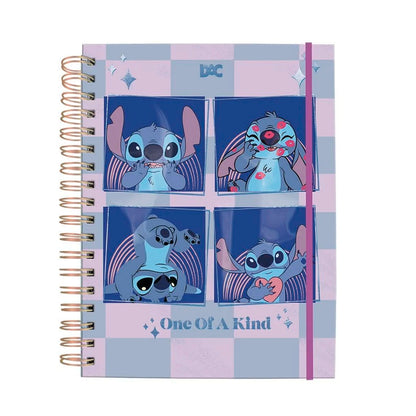 Caderno Smart Colegial - DAC - Stitch 80  Folhas 90g/m² c/ 10 Divisórias