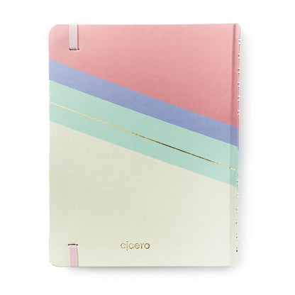 Caderno Organizador Pastel Block Sport Pautado A5 Sport