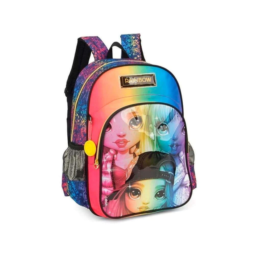 Mochila - Luxcel - Rainbow High Preta