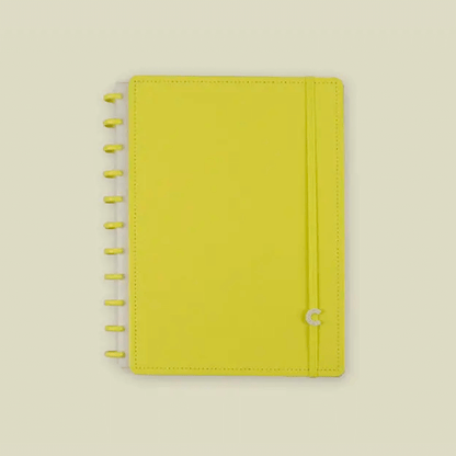 Caderno Grande - Caderno Inteligente - All Yellow 80 Folhas 90g/m²