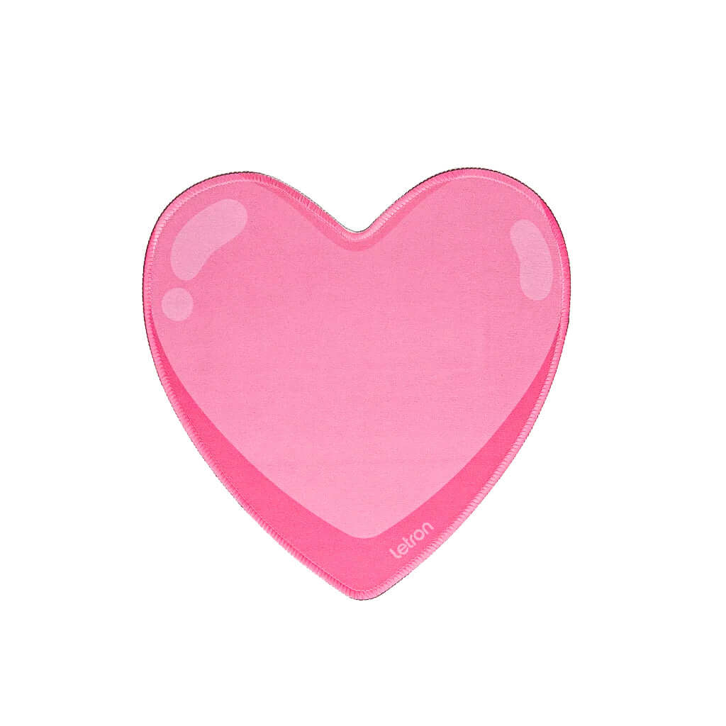Mouse Pad - Leo Arte - Pink Vibes Coração