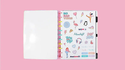 Caderno Grande - Caderno Inteligente - Felicity By Alexity 80 Folhas 90g/m²