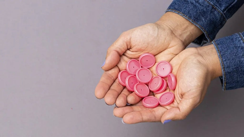 Discos G + Elásticos - Caderno Inteligente - Grande (31mm) Rosa Neon