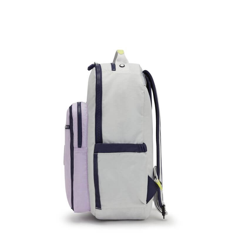 Mochila Seoul - Kipling - Grey Lilac Bl