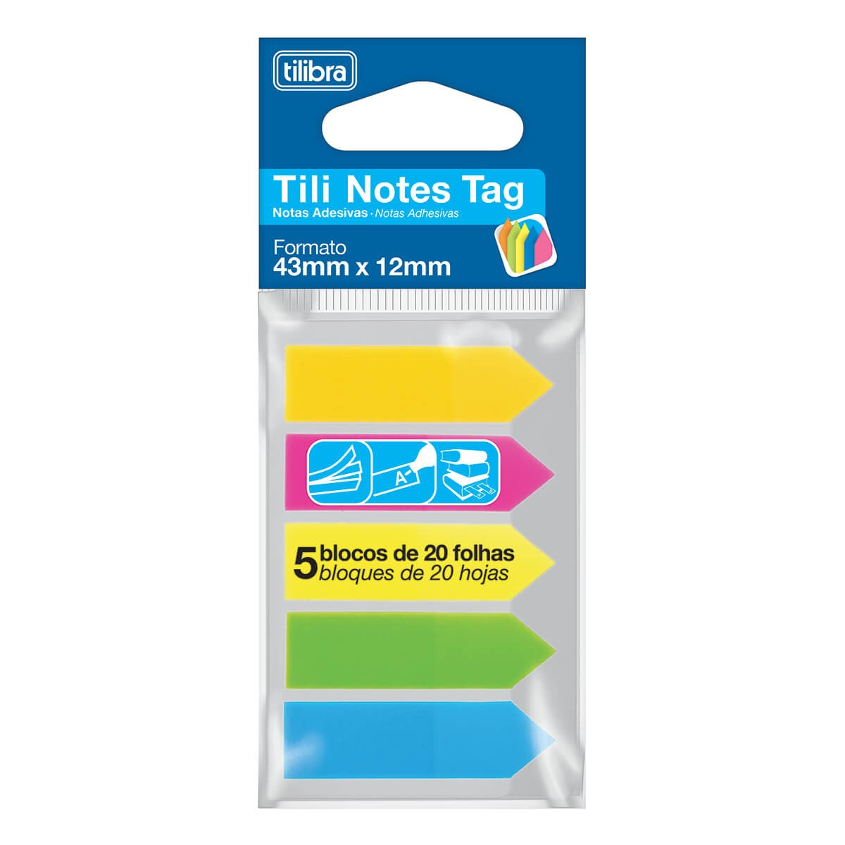 Flags - Tilibra -Tili Notes Tag 43mm x 12mm