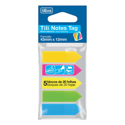 Flags - Tilibra -Tili Notes Tag 43mm x 12mm