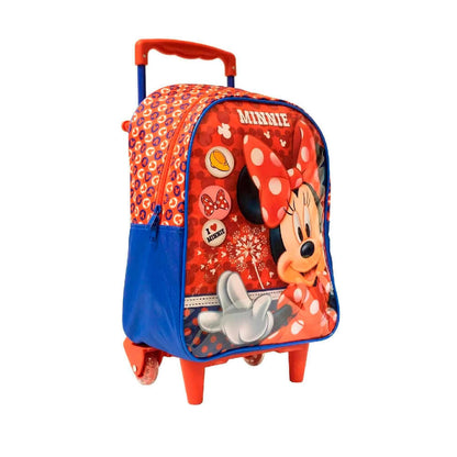 Mochila com Rodinhas Disney - Xeryus - Minnie Mouse Vermelha