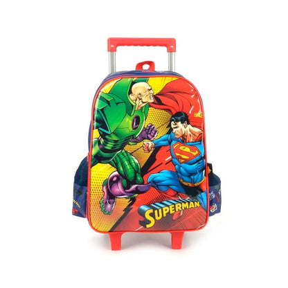 Mochila com Rodinhas - Luxcel - Super-Homem Azul