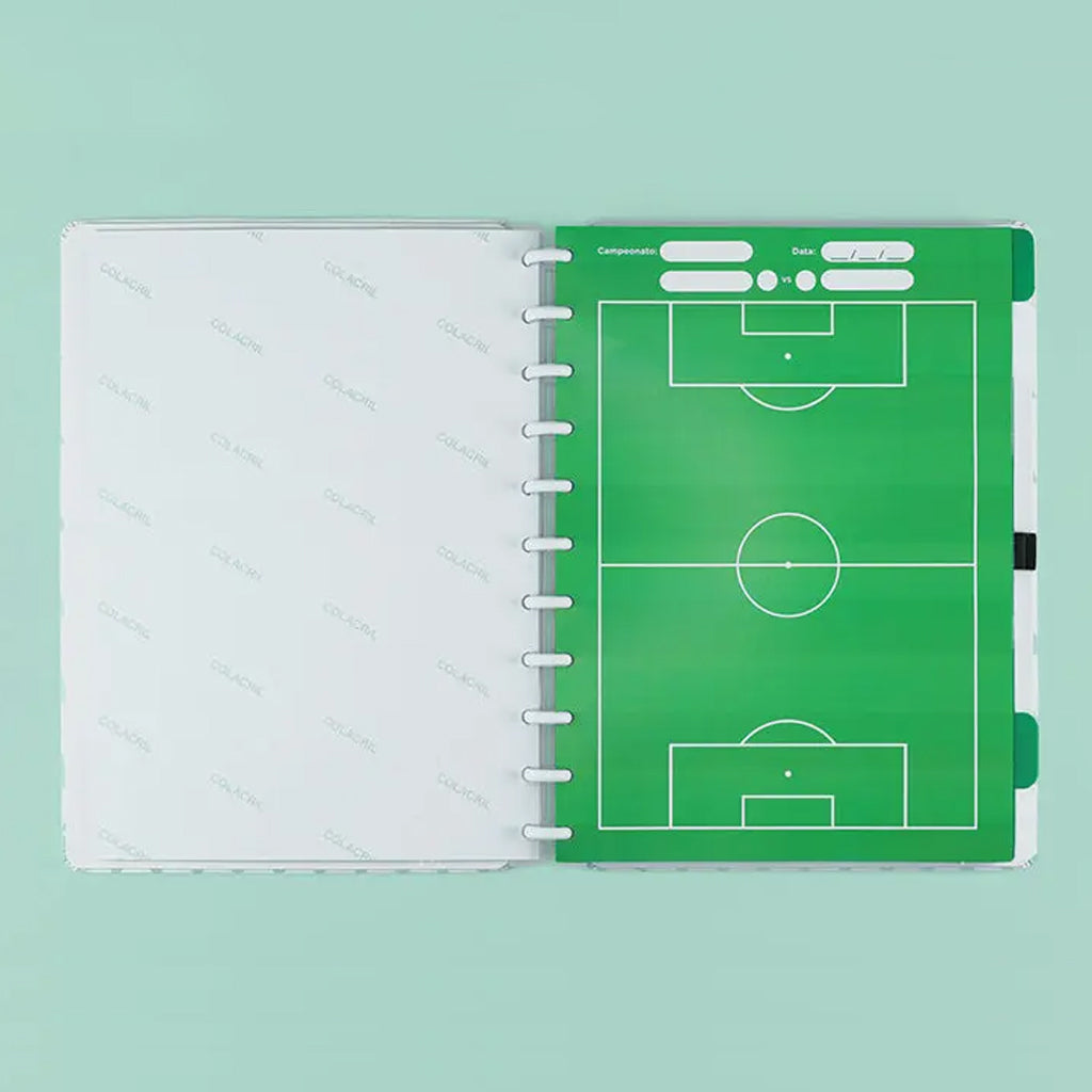 Caderno Grande - Caderno Inteligente - Palmeiras 80 Folhas 90g/m²