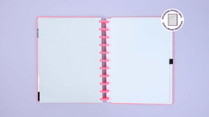 Caderno G+ - Caderno Inteligente - Linhas Brancas All Pink Special Edition 140Fls