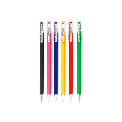 Caneta Gel - Pentel - Mattehop 1.0mm Blister c/ 6 Cores