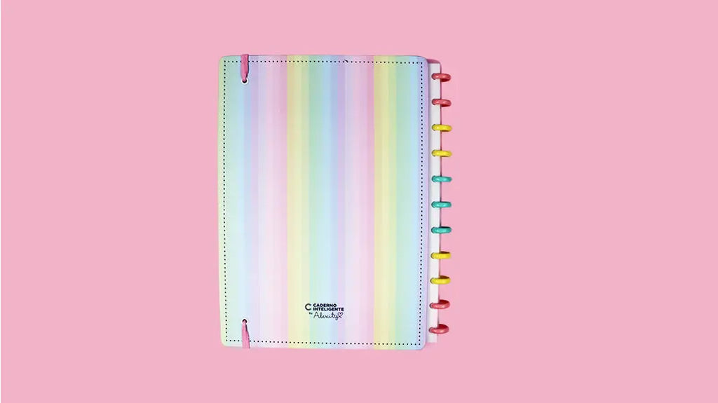 Caderno Grande - Caderno Inteligente - Felicity By Alexity 80 Folhas 90g/m²