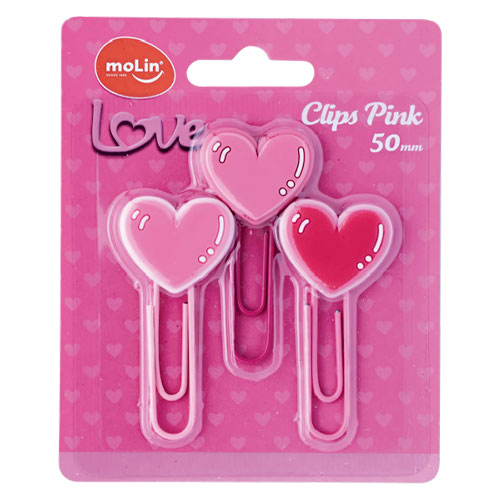 Clips - Molin - Love Pink 50mm