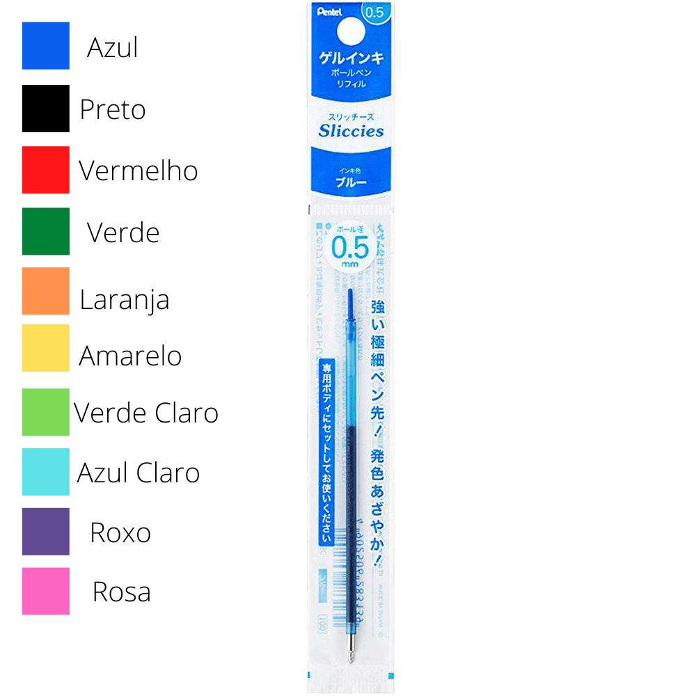 Refil Caneta Plus - Pentel - Sliccies 0.5mm