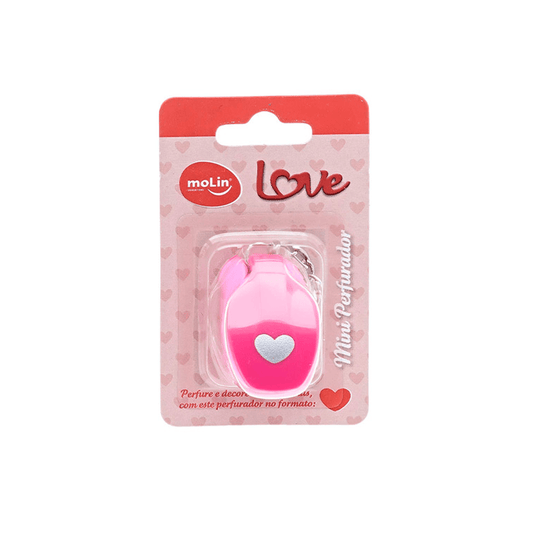Mini Perfurador - Molin - Love Heart