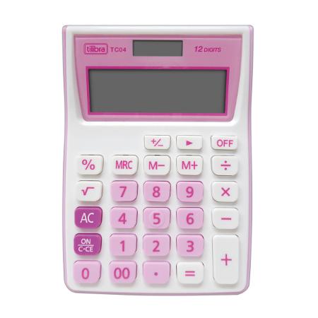 Calculadora - Tilibra - Rosa TC04