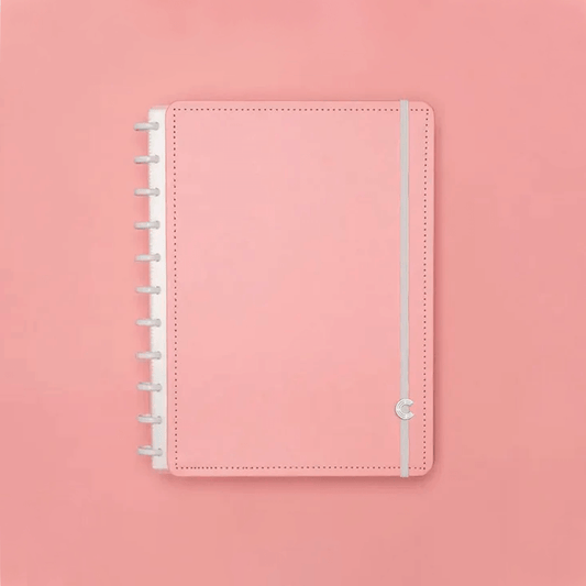 Caderno Grande - Caderno Inteligente - Rose Pastel 80 Folhas 90g/m²