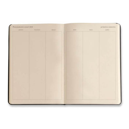 Planner 2024 - Cícero - Clássica Semanal Planejamento 17x24 Caramelo