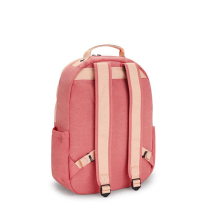 Mochila Seoul - Kipling - Joyous Pink C