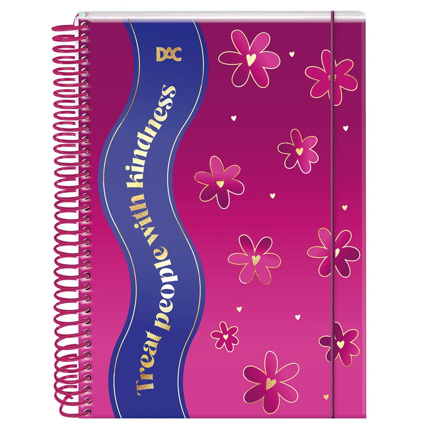 Caderno Colegial - DAC - Flower 177x240mm