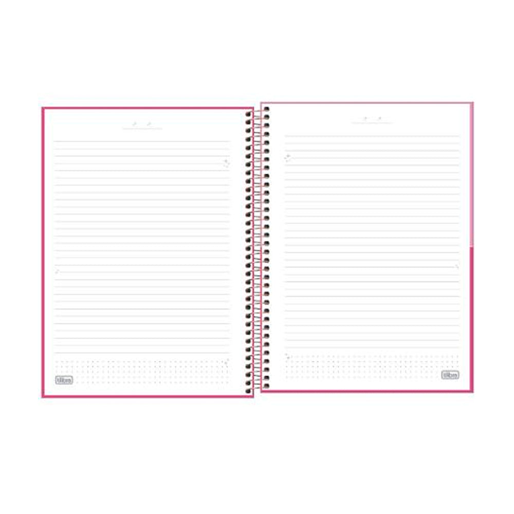 Caderno Universitário - Tilibra - Love Pink 10 Matérias 160 Folhas