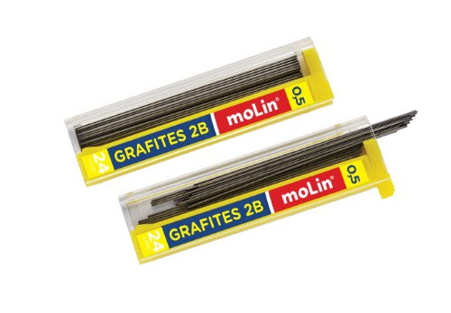 Grafites 0,5mm 2B Molin