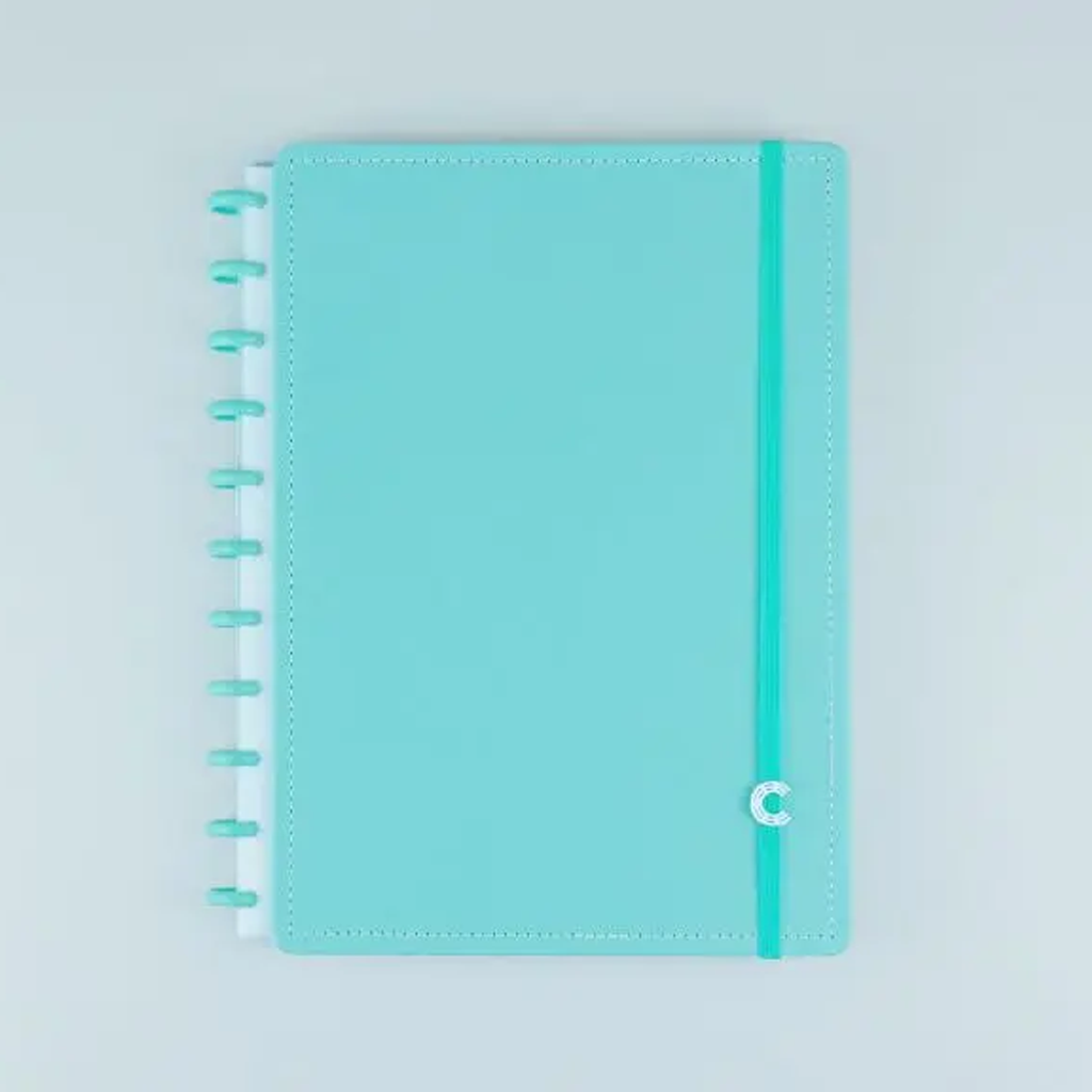 Caderno Grande - Caderno Inteligente - All Aquamarine 80 Folhas 90g/m²