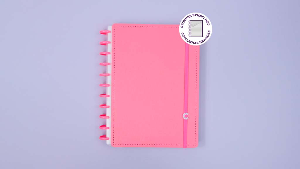 Caderno G+ - Caderno Inteligente - Linhas Brancas All Pink Special Edition 140Fls