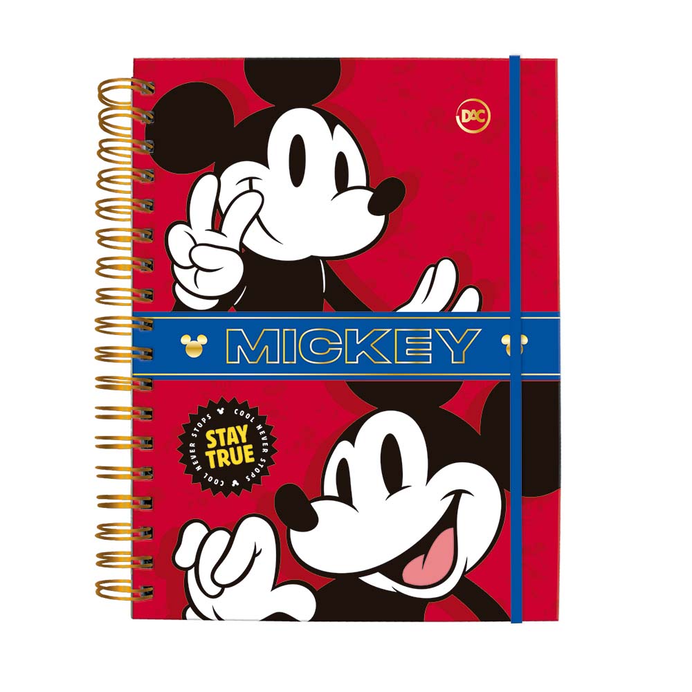 Caderno Smart Universitário 10 Matérias - DAC - Mickey 80 fls