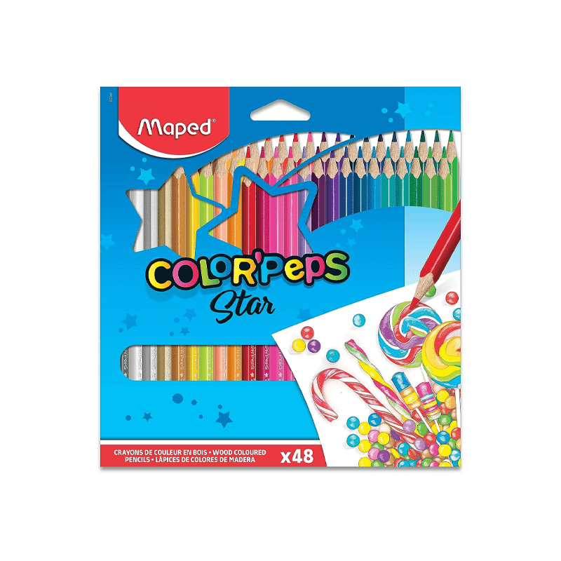 Lápis de Cor - Maped - Color'peps Star 48 Cores