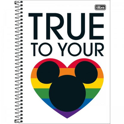 Caderno Universitário - Tilibra - Mickey 160 Folhas