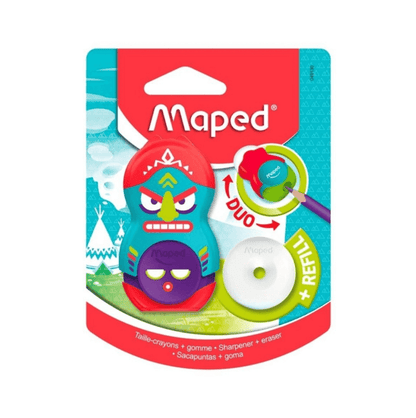 Apontador com Borracha - Maped - Loopy Totem c/ Refil