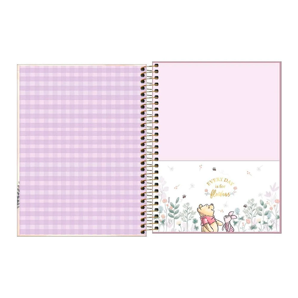 Caderno Colegial - Tilibra - Pooh 10 Matérias 160 Folhas