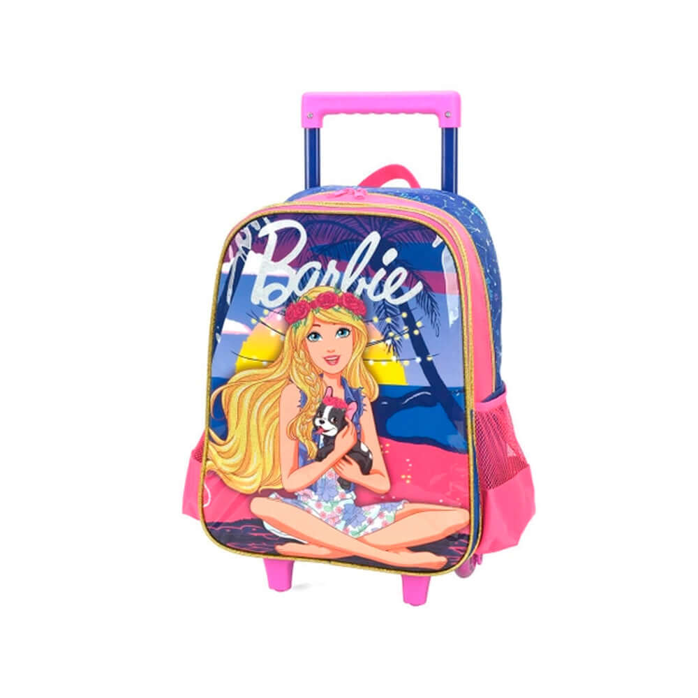 Mochila com Rodinhas - Luxcel - Barbie Azul