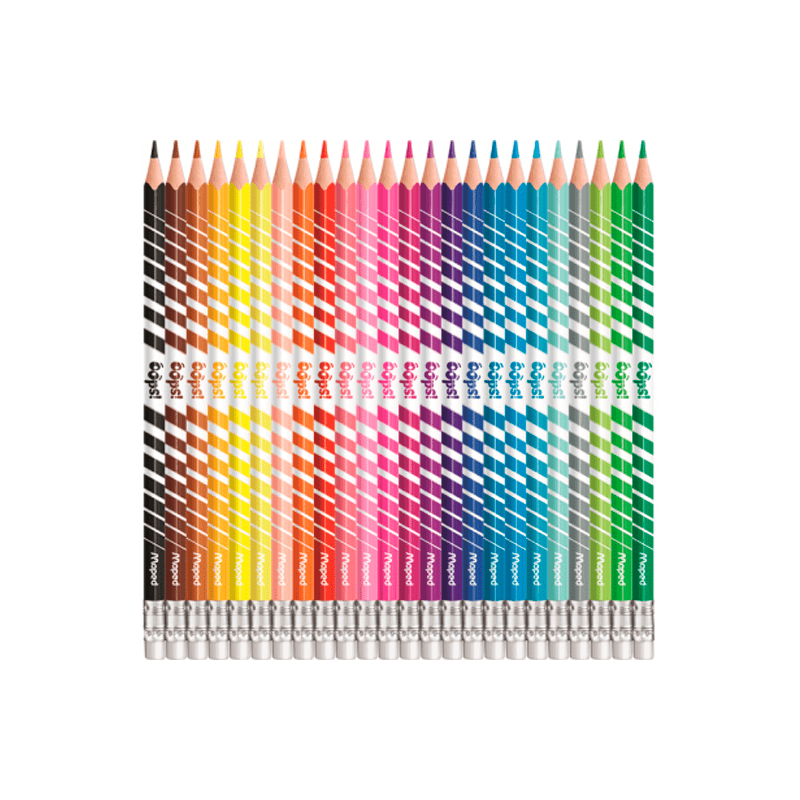 Lápis de Cor Apagável - Maped - Color'peps Oops 24 Cores