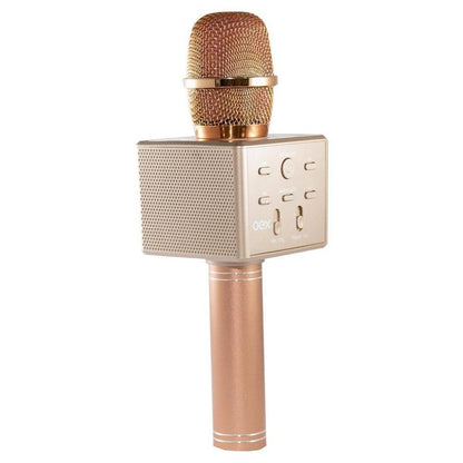 Microfone Bluetooth - Oex - Superstar Rosa com Speaker