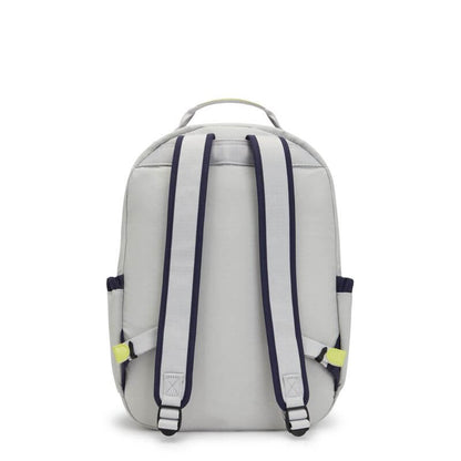 Mochila Seoul - Kipling - Grey Lilac Bl