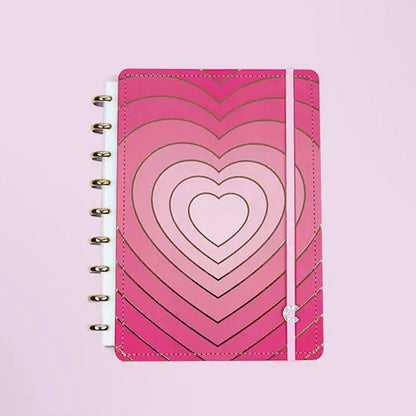 Caderno Médio - Caderno Inteligente - Golden Love 80 Folhas 90g/m²