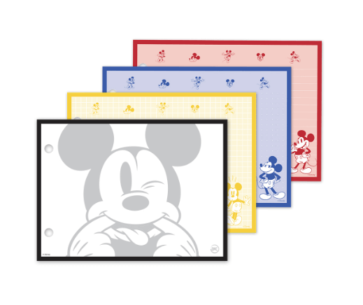 Refil Caderno Argolado Mini - DAC - Mickey Mouse - 80Fl 155x115mm