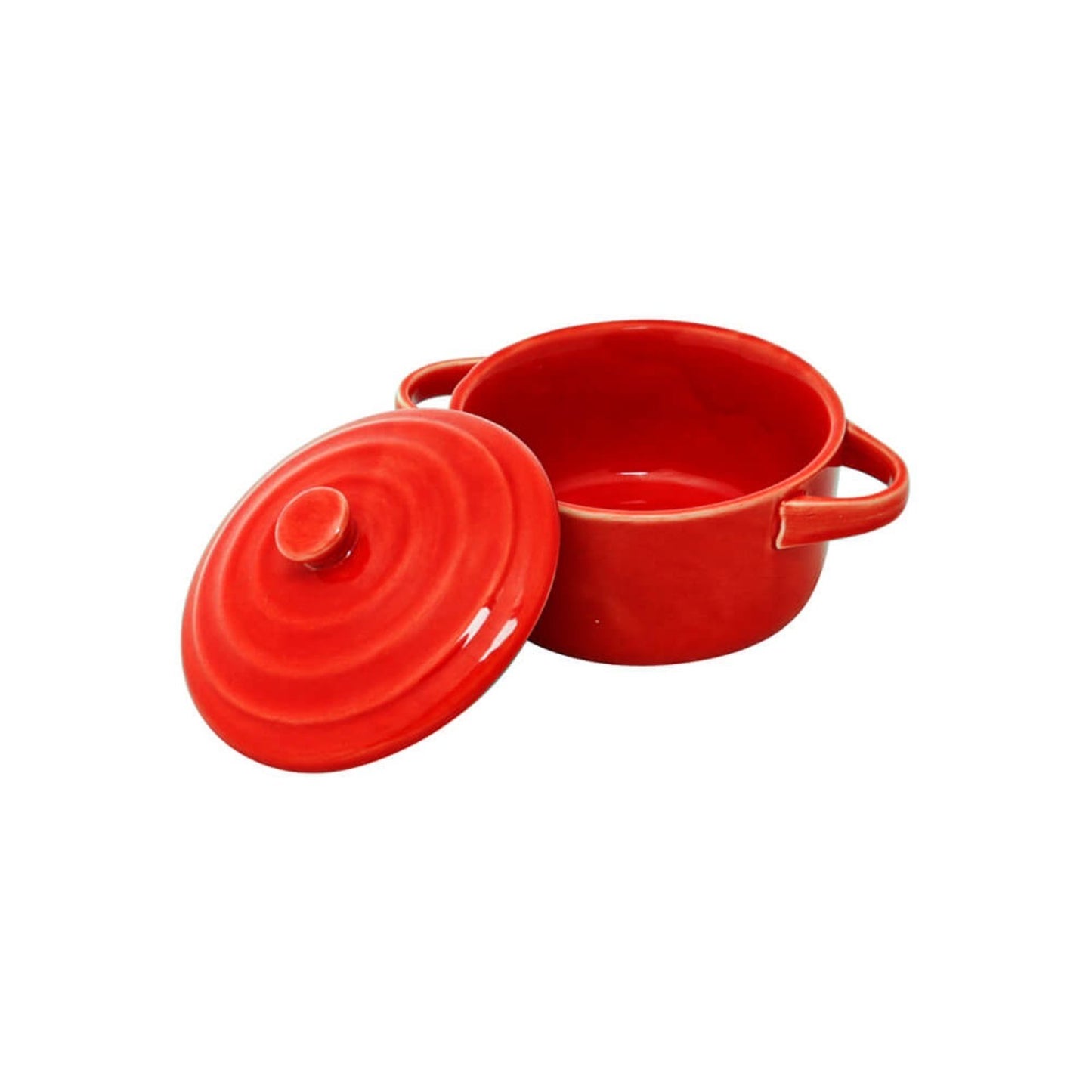Mini Caçarola - Lyor - Porcelana Vermelha Farm 13x10x5cm